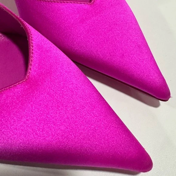 🌹 THE ATTICO🌹Cheope High-heel Fuchsia Pumps Size: 37 - Picture 11 of 16